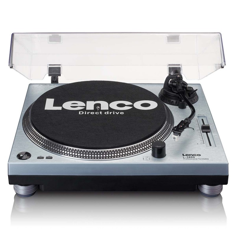 PLATINE LENCO BLEU L-3809ME DJ ENTRAINEMENT DIRECT USB L-3809ME - rer electronic