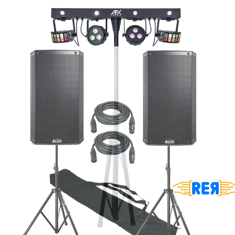 LOCATION PACK SONO+LIGHTS 1000WATTS BLUETOOTH PACKSONOLIGHT1KW - rer electronic