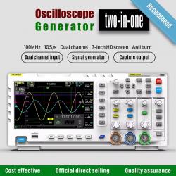 Oscilloscope numérique 100MHz 2 voix 1014D - rer electronic