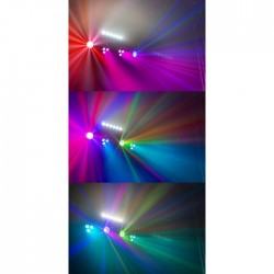 LOCATION BARRE PARTYBAR10 3 EN 1 PAR LED UV STROBE  - rer electronic