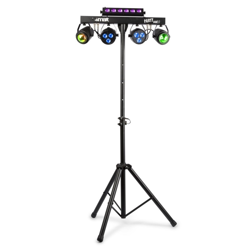 LOCATION BARRE PARTYBAR10 3 EN 1 PAR LED UV STROBE  - rer electronic