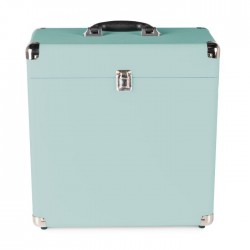 VALISE BLEU POUR 35 DISQUES VINYLES 102.019 - rer electronic