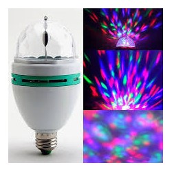 LAMPE LED 6W E27 EFFET ROTATIF ASTRO-MINI - rer electronic