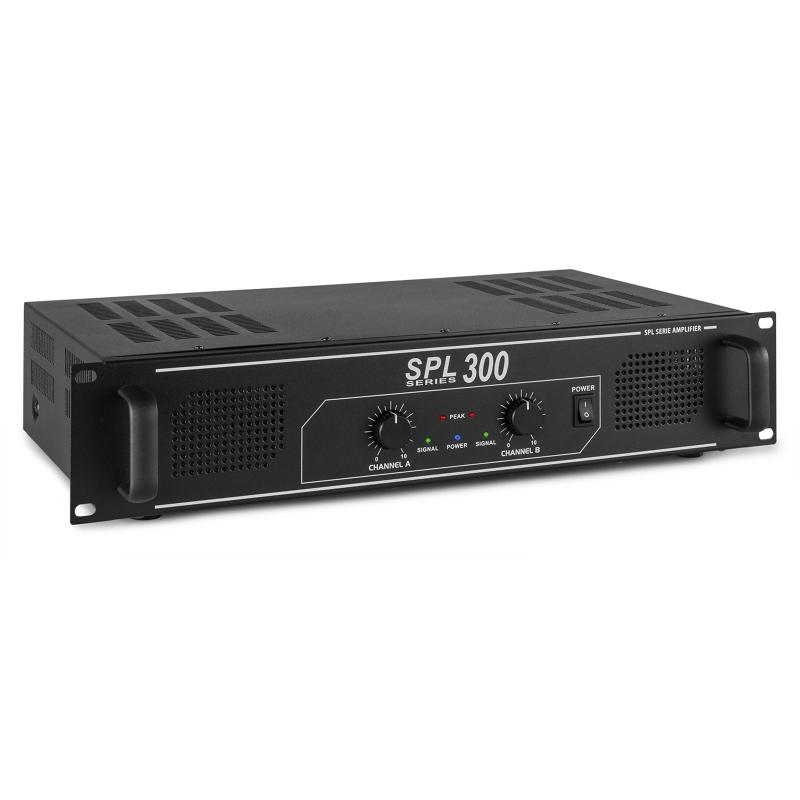AMPLIFICATEUR 2 X 150 W, NOIR - SPL300 SPL300 - rer electronic