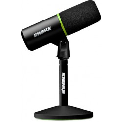 MICRO DE PODCAST SHURE MV6 + PIED EN FONTE MV6 - rer electronic