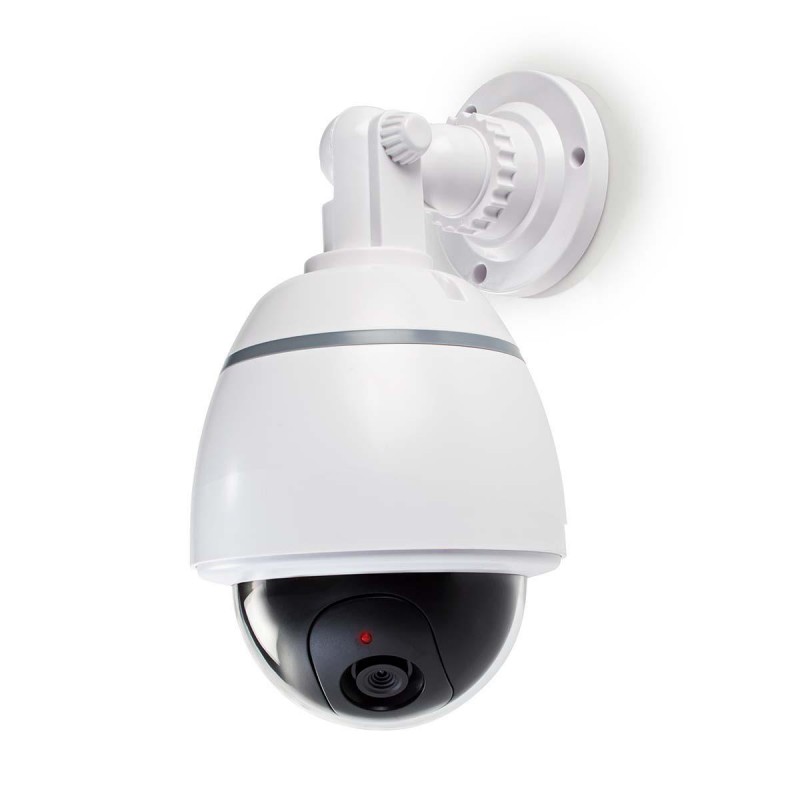 Caméra de sécurité factice à dôme extérieur avec voyant clignotant DUMCD50WT - rer electronic Caméra de sécurité factice à dôme extérieur avec voyant clignotant DUMCD50WT - rer electronic