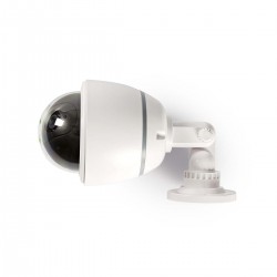 Caméra de sécurité factice à dôme extérieur avec voyant clignotant DUMCD50WT - rer electronic
