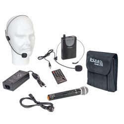 LOCATION ENCEINTE 180Watts, USB +2 micro sans fil LOCPORT15VHF - rer electronic