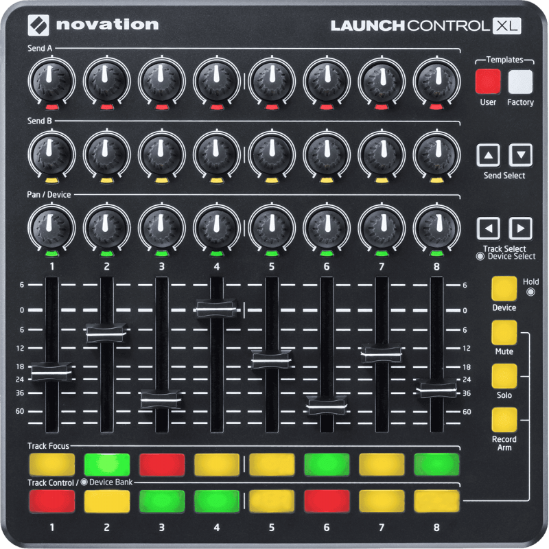 CONTROLEUR ABLETON NOVATION LAUNCHCONTROL XL LAUNCH-CONTROL-XL-B - rer electronic CONTROLEUR ABLETON NOVATION LAUNCHCONTROL XL LAUNCH-CONTROL-XL-B - rer electronic