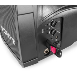 PORTE VOIX BT EN BANDOULLIERE + MICRO MAIN UHF ST014 - rer electronic