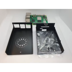 BOITIER RASPBERRY PI5 ALU 1539229 - rer electronic