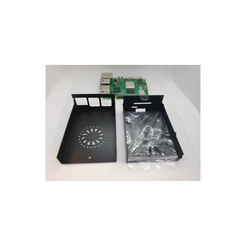 BOITIER RASPBERRY PI5 ALU 1539229 - rer electronic