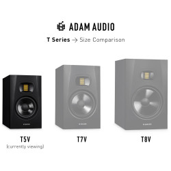 ENCEINTE MONITORING ADAM AUDIO T5V LA PAIRE T5V - rer electronic ENCEINTE MONITORING ADAM AUDIO T5V LA PAIRE T5V - rer electronic