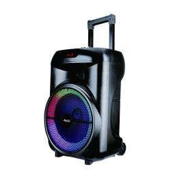 ENCEINTE AUDIO CLUB 300W BT USB + MIC MOOV12LED - rer electronic