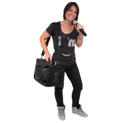 ENCEINTE AUTONOME 100W+USB + 2MIC HF PORT85VHF PORT85VHF - rer electronic