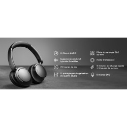 CASQUE 1MORE BT HQ51 REDUCTEUR DE BRUIT HC905 - rer electronic