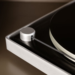 PLATINE LENCO PLATEAU METAL CELLULE 2M RED L-455BK L-455BK - rer electronic