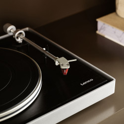 PLATINE LENCO PLATEAU METAL CELLULE 2M RED L-455BK L-455BK - rer electronic