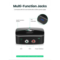 RECEPTEUR BLUETOOTH APTX 5.4 SORTIE RCA BTAPTX - rer electronic