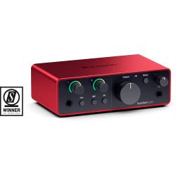 CARTE SON FOCUSRITE SOLO 2 IN 2 OUT SCARLETT4-SOLO SCARLETT4-SOLO - rer electronic