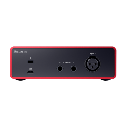 CARTE SON FOCUSRITE SOLO 2 IN 2 OUT SCARLETT4-SOLO SCARLETT4-SOLO - rer electronic