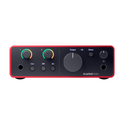 CARTE SON FOCUSRITE SOLO 2 IN 2 OUT SCARLETT4-SOLO SCARLETT4-SOLO - rer electronic