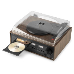 PLATINE VINYLE AMPLIFIEE 2 ENCEINTES CD BT DAB+ BOSTON - rer electronic