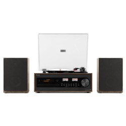 PLATINE VINYLE AMPLIFIEE 2 ENCEINTES CD BT DAB+ BOSTON - rer electronic