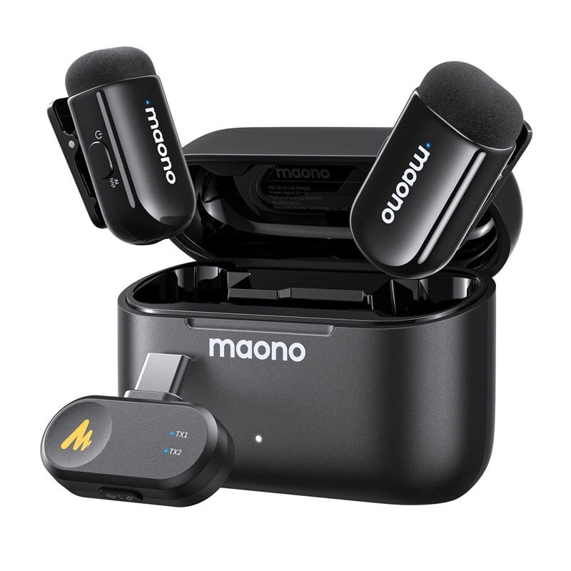 Microphone sans fil x2 Maono PC2 USB-C PC2 - rer electronic