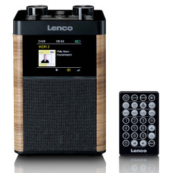 Radio portable LENCO DAB+/FM Bluetooth PDR-060WD PDR-060WD - rer electronic