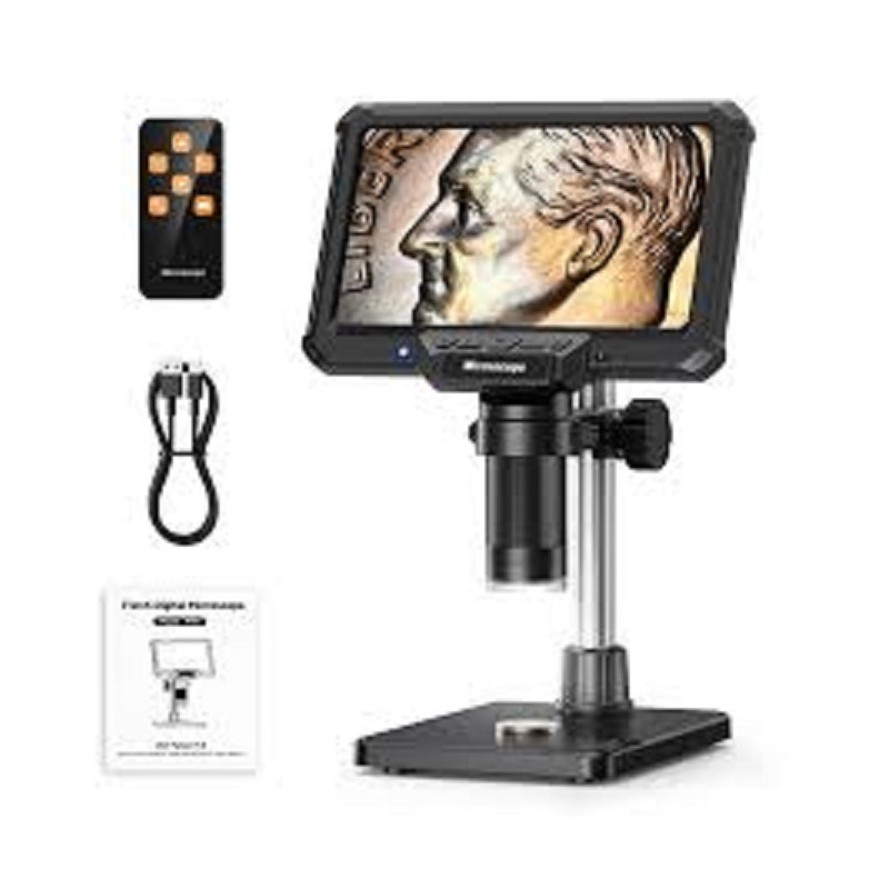 MICROSCOPE ELECTRONIQUE ECRAN 7" HD x1200 E8830EU-1 - rer electronic