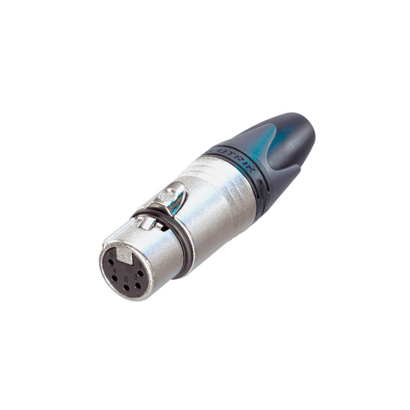 FICHE XLR 5B.FEMELLE NEUTRIK NC-5FX 775732 - rer electronic