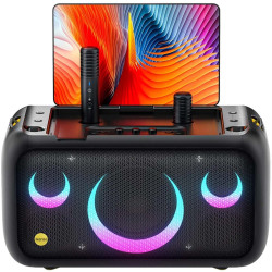 ENCEINTE KARAOKE 2 MIC 480W ECRAN13,3" IKARAO-X1 - rer electronic