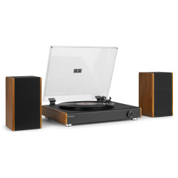 PLATINE VINYL AMPLIFIEE+ENCEINTES AUDIZIO BLUETOOTH RP335 - rer electronic