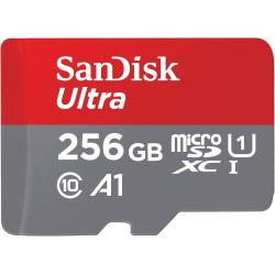 CARTE MICRO SD 256GO SANDISK A1 SAN256GB - rer electronic