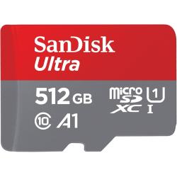 CARTE MICRO SD 512GO SANDISK A1 SAN512GB - rer electronic