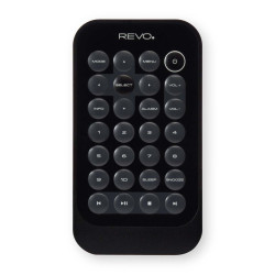 Revo Super CD ENCEINTE CD MULTIROOM DAB+ FM Bluetooth Noyer-Noir SUPERCDNOIR - rer electronic