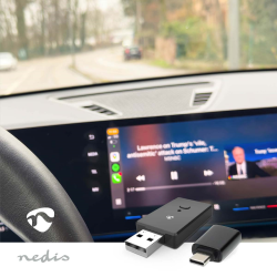 ADAPT CARPLAY ANDROID/APPLE AUTO BLUETOOTH USB CKAA2400BK - rer electronic