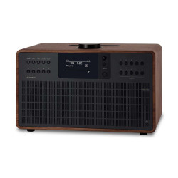 Revo Super CD ENCEINTE CD MULTIROOM DAB+ FM Bluetooth Noyer-Noir SUPERCDNOIR - rer electronic