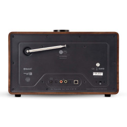 Revo Super CD ENCEINTE CD MULTIROOM DAB+ FM Bluetooth Noyer-Noir SUPERCDNOIR - rer electronic