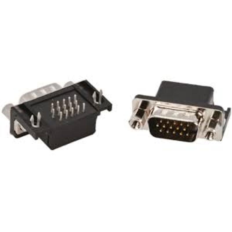 CONNECT SUB-D15 M COUDE PCB DB25MC - rer electronic