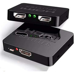 REPARTITEUR SPLITTER HDMI 2 SORTIES 4K AT-VS182 - rer electronic