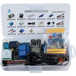 STARTER KIT ESP32 + ECRAN LEDS RELAIS ET CAPTEURS ESPSTART - rer electronic