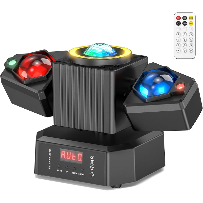 MINI LYRE BEAM RGBW + LASER BEAMRGBW - rer electronic