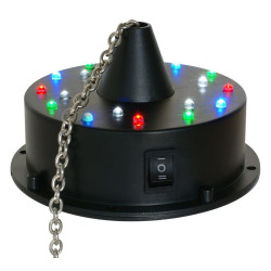 MOTEUR BOULE A FACETTES+LEDS SUR PILES MBW18LED - rer electronic