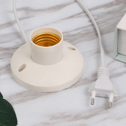 DOUILLE AMPOULE E27 SUR FIL 1MT 2481968 - rer electronic