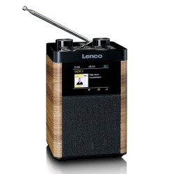 Radio portable LENCO DAB+/FM Bluetooth PDR-060WD PDR-060WD - rer electronic