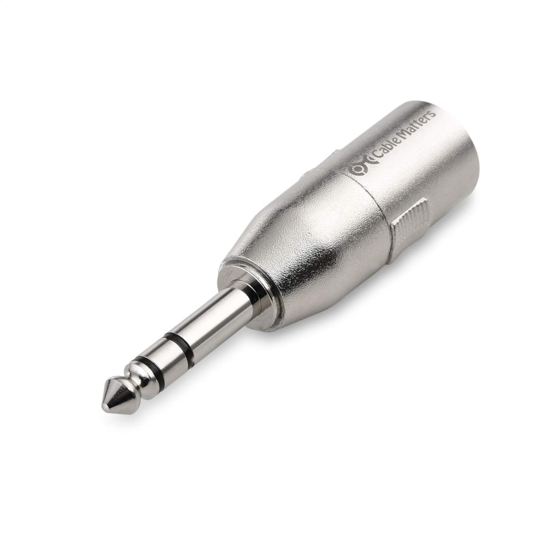 ADAPTATEUR XLR/J SYMETRIQUE M/M XLR-3MJPSM - rer electronic