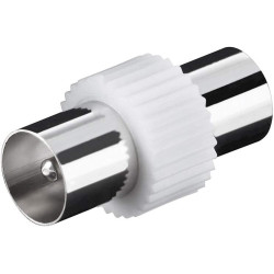 ADAPTATEUR COAX TV M/M 9.52MM ATV9.9M/M - rer electronic