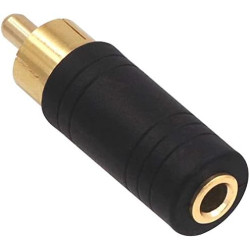 ADAPTATEUR RCA M / JACK 3.5 F MONO CO02152 - rer electronic
